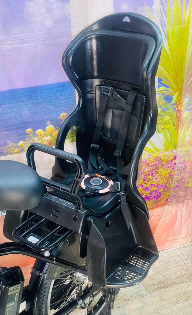 人気モデル！パスバビー12AH⭐️ヤマハ子供乗せ電動アシスト自転車Y3274