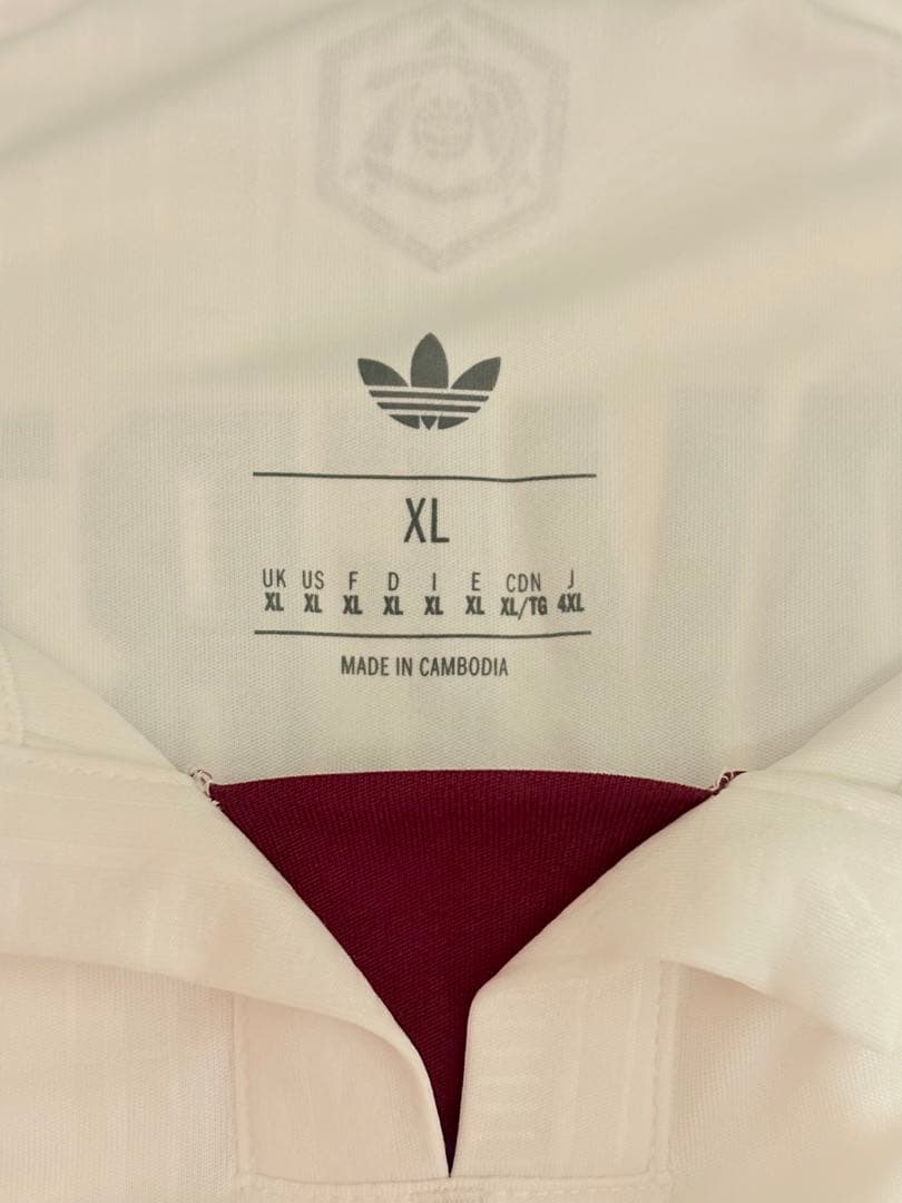 アーセナル2526 3rdユニフォーム　アーセナルフォント