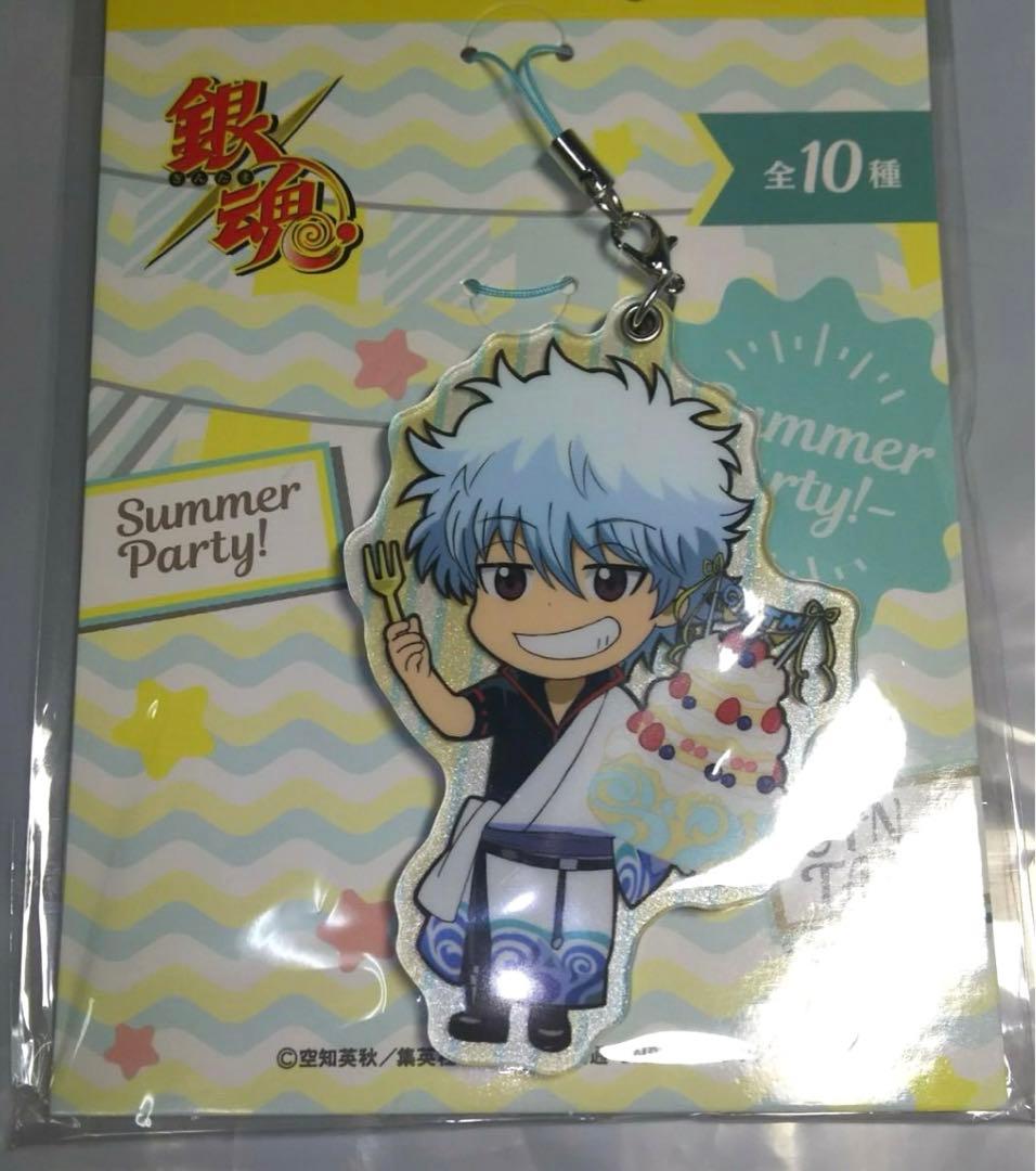 銀魂　アクリル　ストラップ　銀時　202511300032