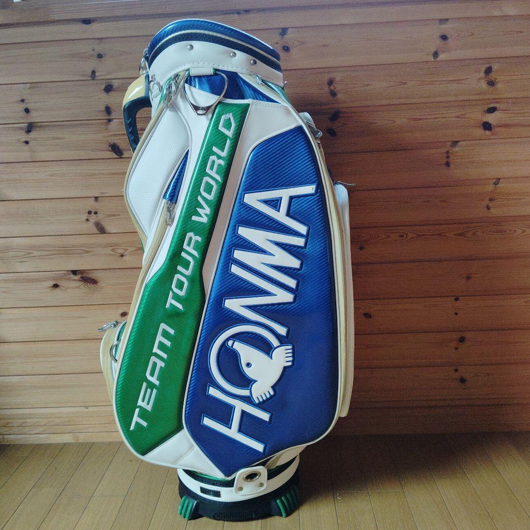 [週末値下げ中] 高山忠洋プロ使用　HONMAキャディバッグ