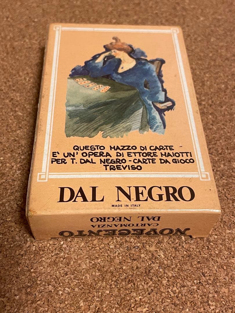 【DAL NEGRO】トランプ/タロットカード★vintage★