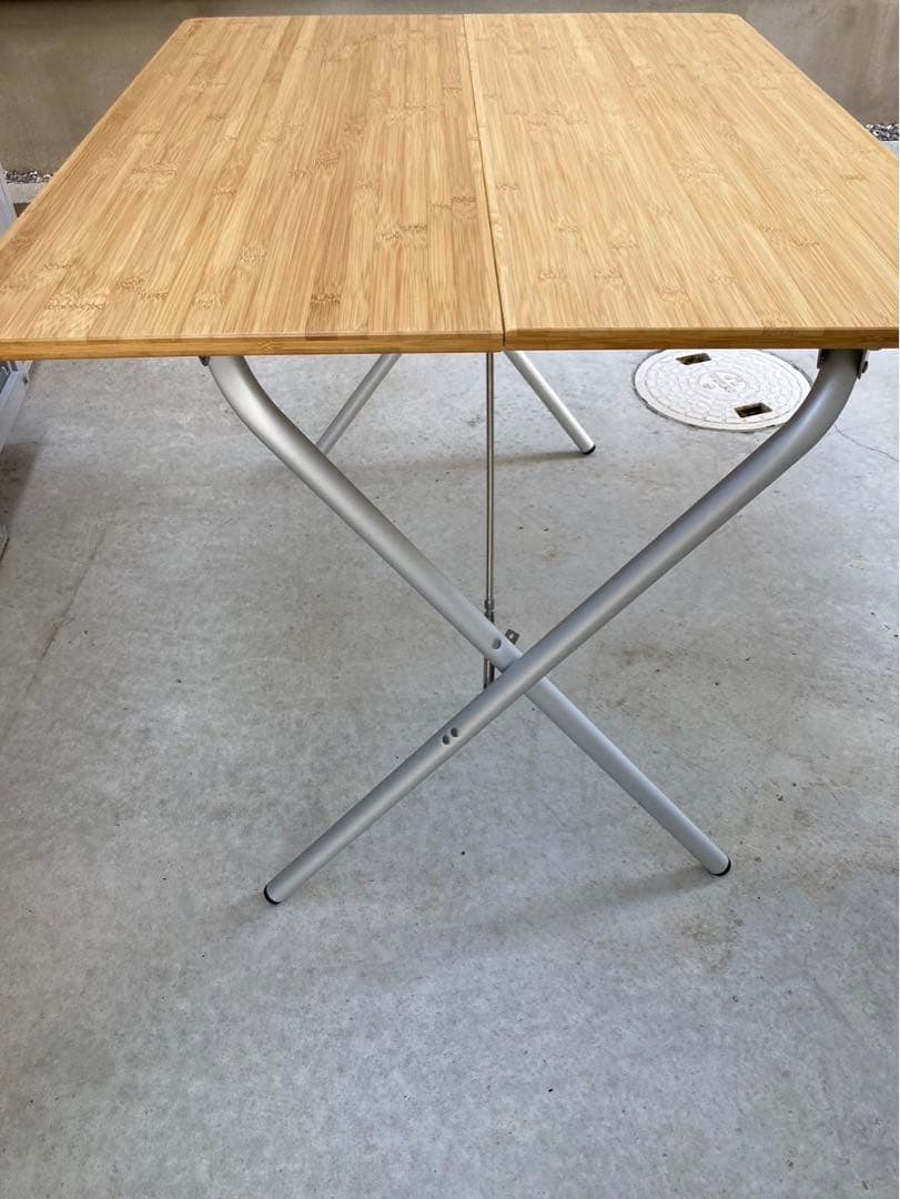 スノーピーク ワンアクションテーブル竹 (LV-010TR) テーブル