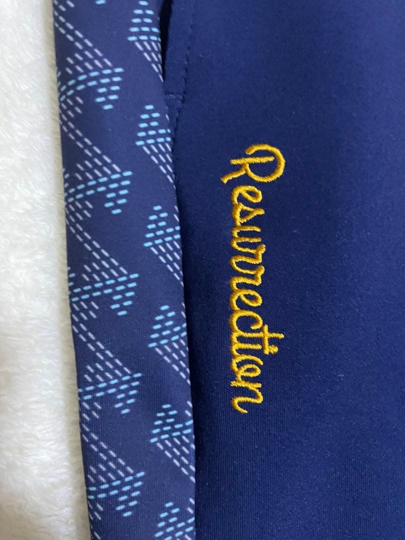 新品タグ付き！RESURRECTION ネイビー ゴルフパンツ M