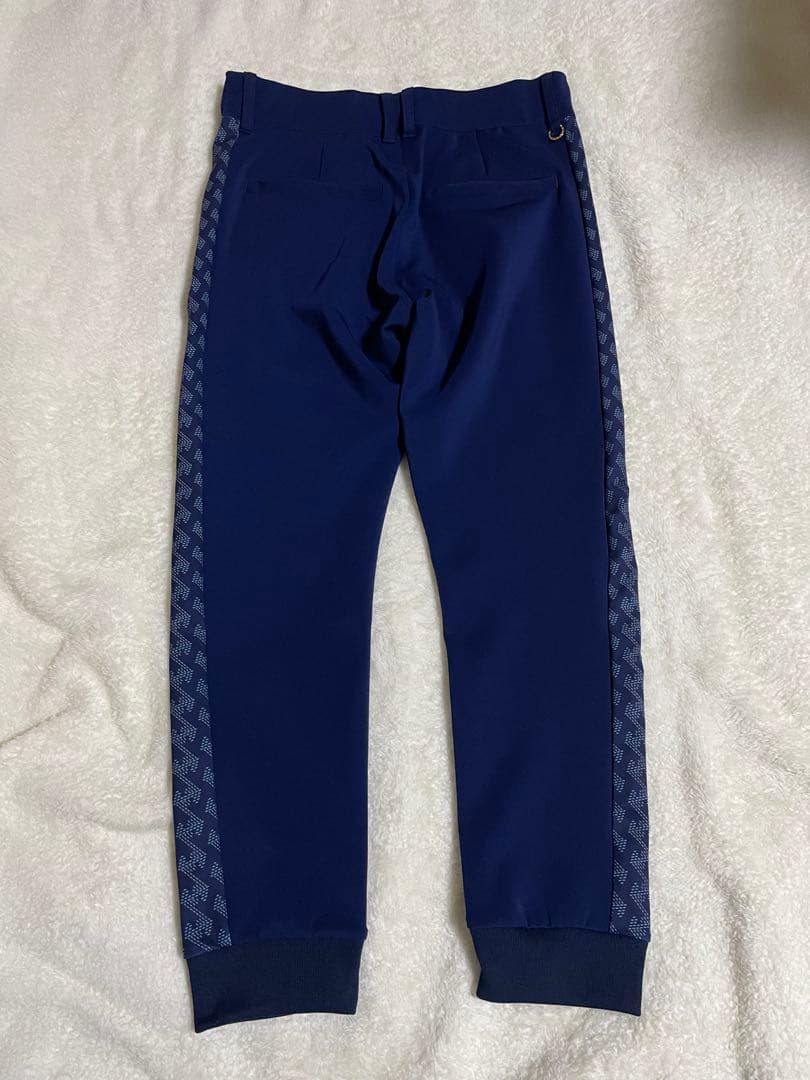 新品タグ付き！RESURRECTION ネイビー ゴルフパンツ M