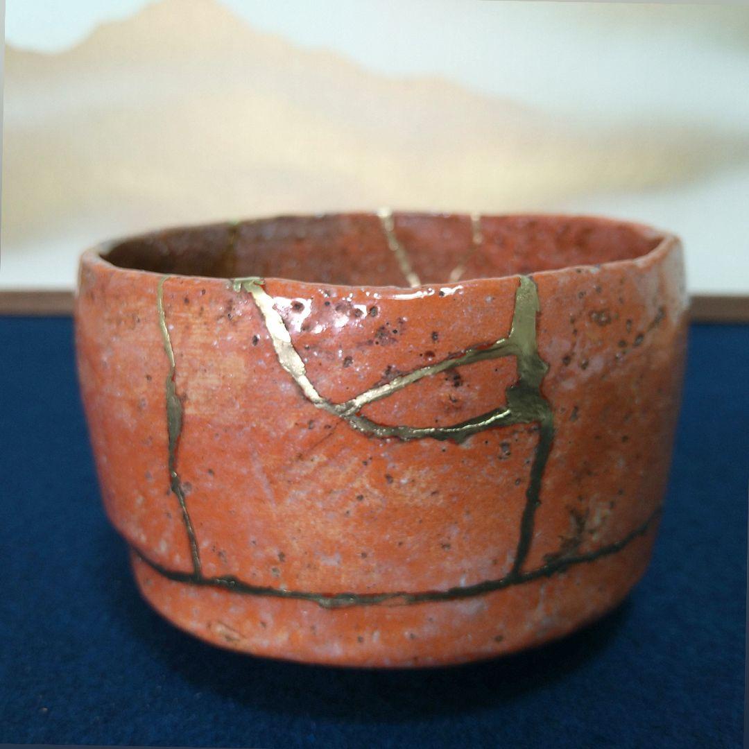 AH89 古い赤茶碗 赤茶碗 茶碗 茶道具