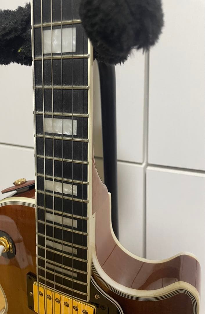 Epihoneレスポールカスタム koa natural