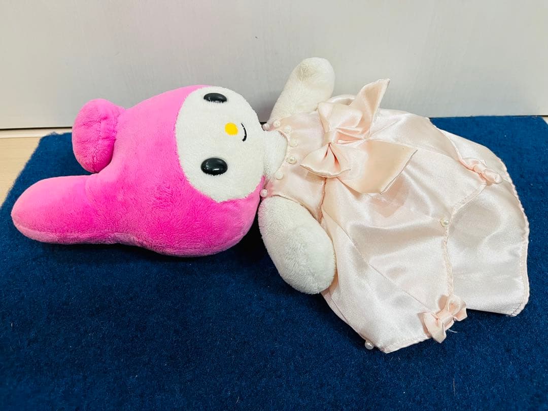 マイメロディ 折れ耳　パールドレス　2006年　レトロ　ぬいぐるみ