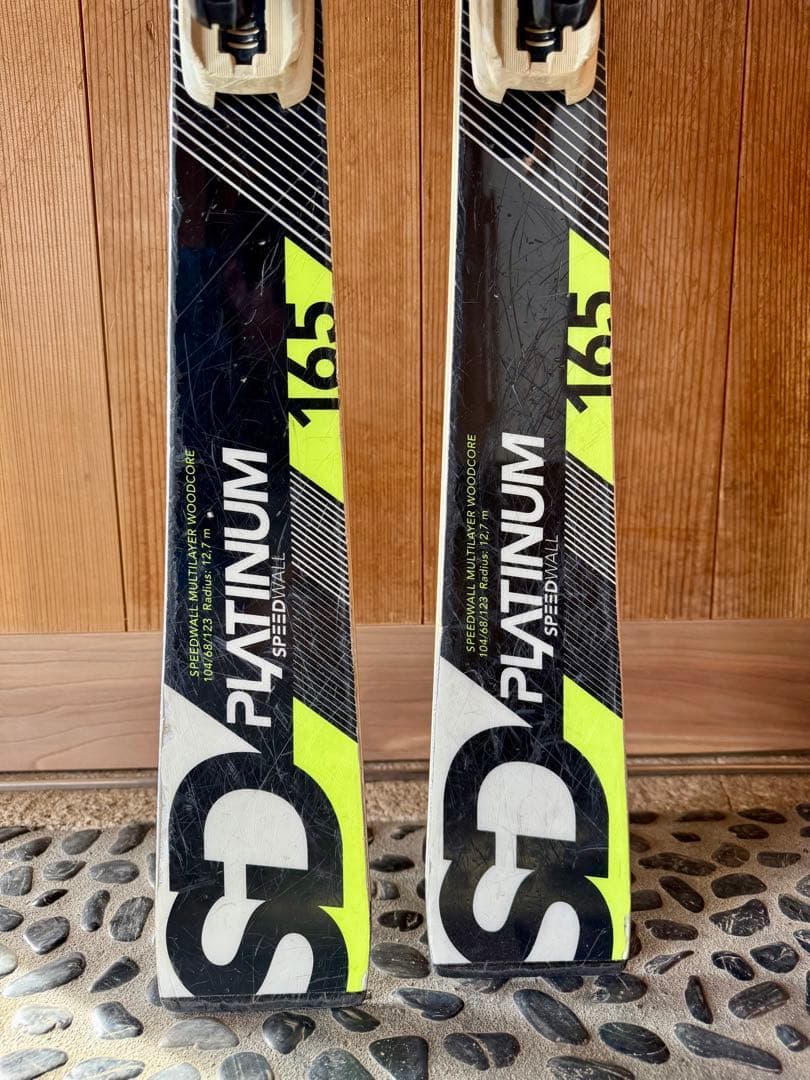 VOLKLスキー板　プラチナムSDスピードウォール 165cm 中古品