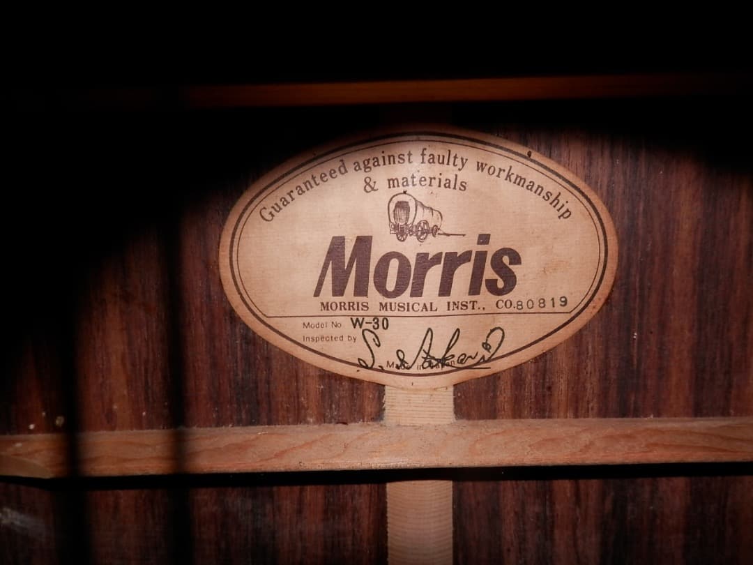 モーリス W-30 アコースティクギター