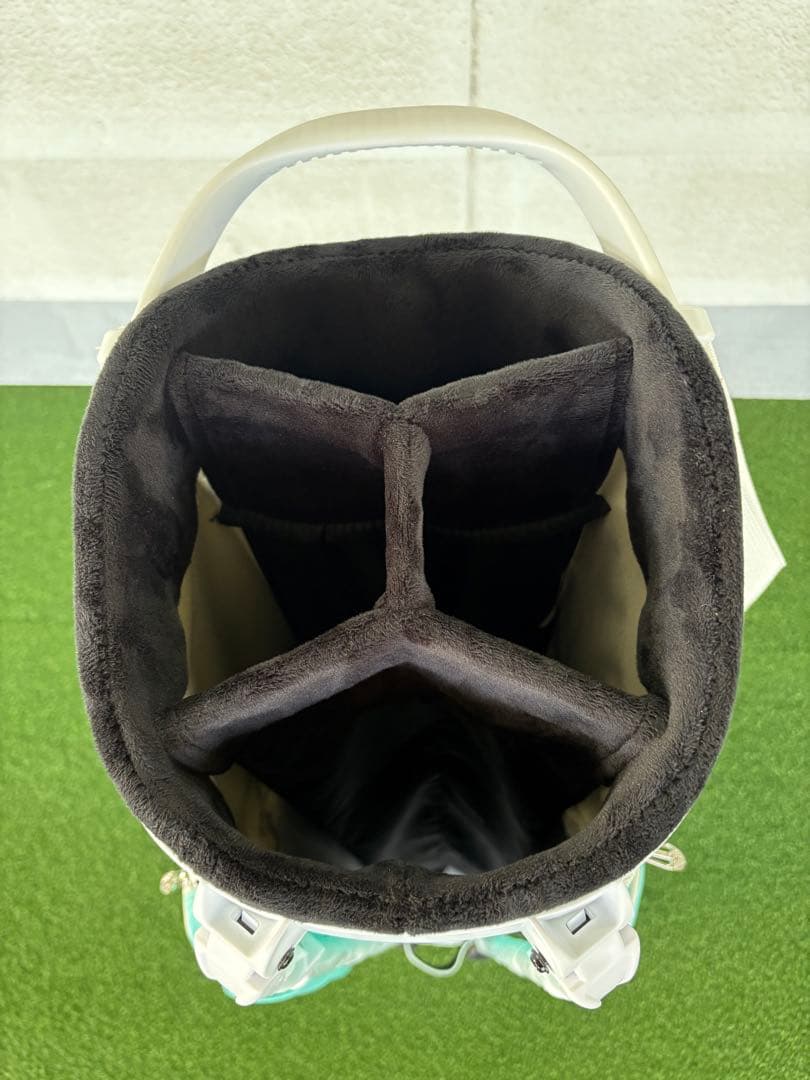 omnix GOLF スタンドキャディバッグ ミントグリーン　新品