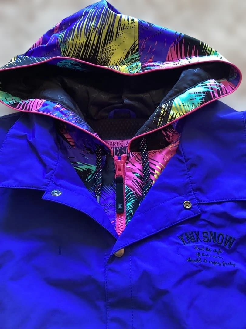 新品 xnix ロイヤルブルーフェニックス コーチジャケット レディースＳ