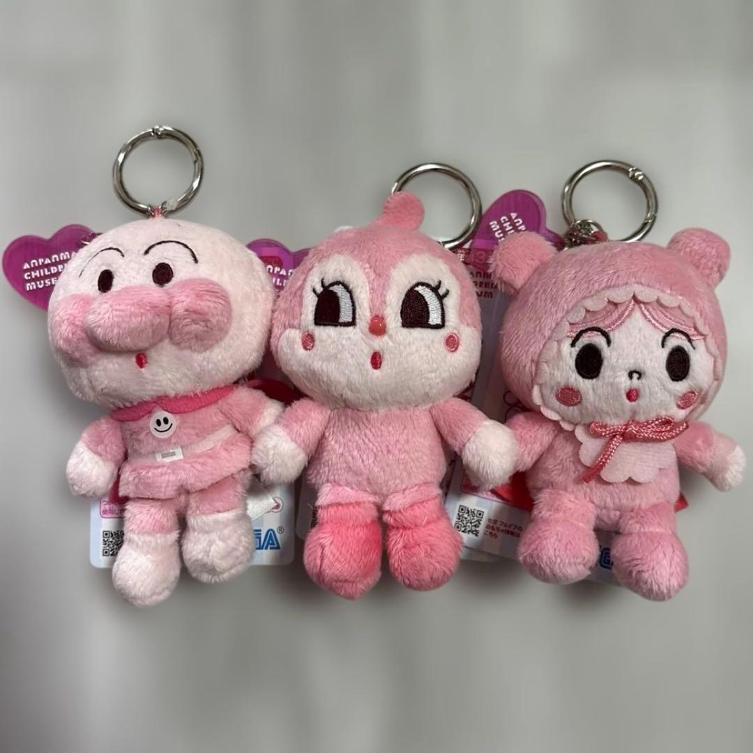 アンパンマンミュージアム colorコレクション ピンク 3点セット