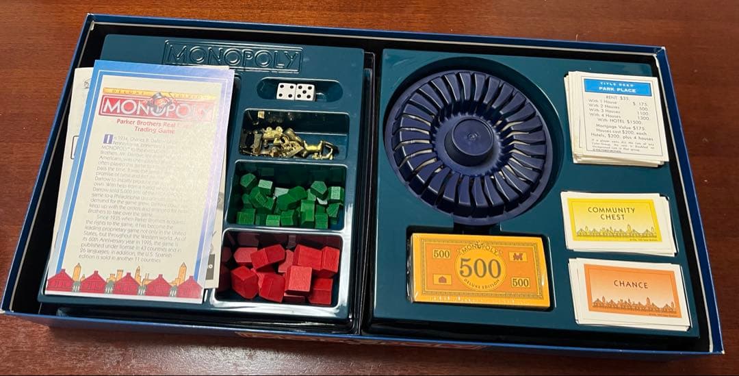 モノポリー　デラックス　第10回世界チャンピオン大会記念限定品￼ 希少　レア