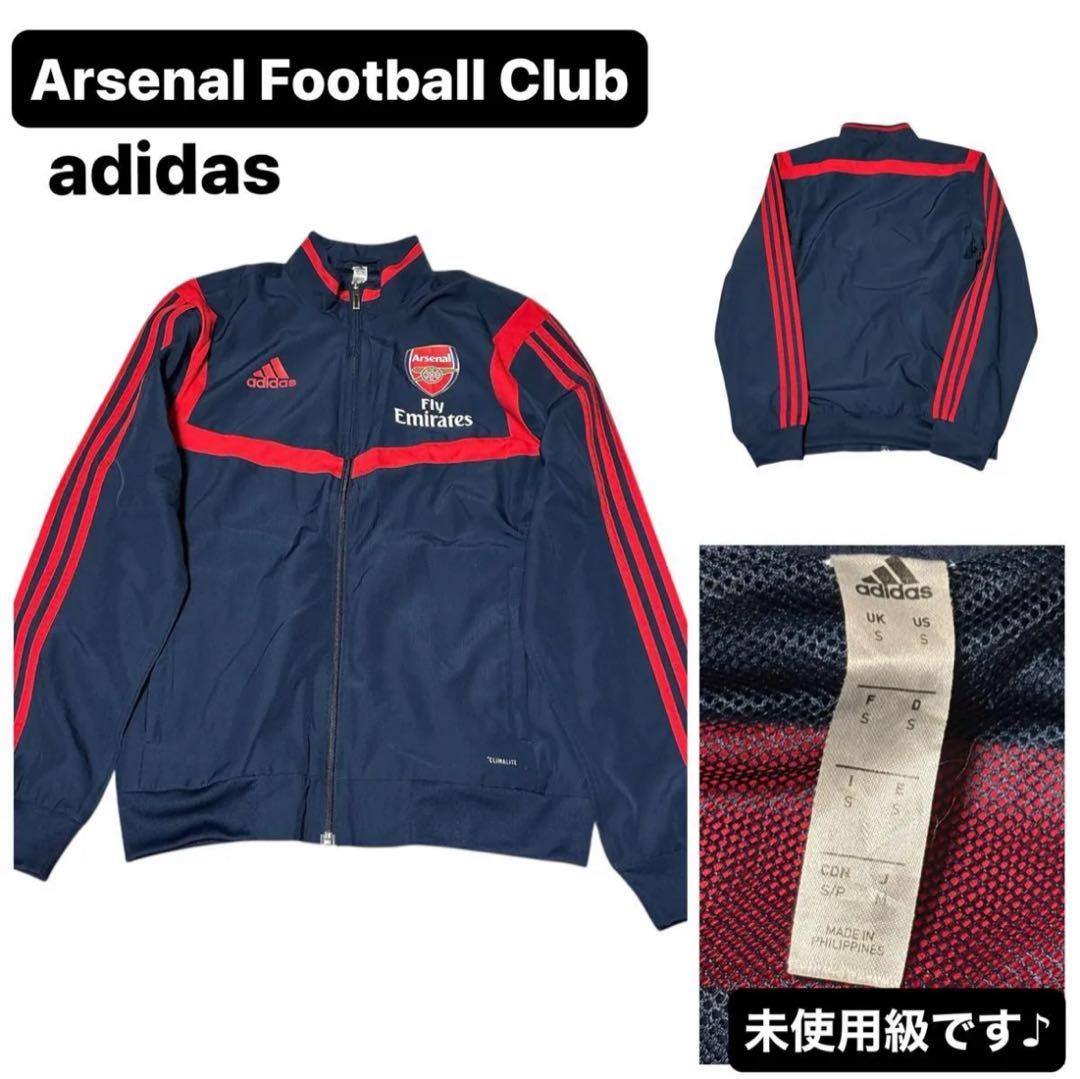 adidas アーセナル プレゼンテーショントラックトップ Mサイズ　ネイビー