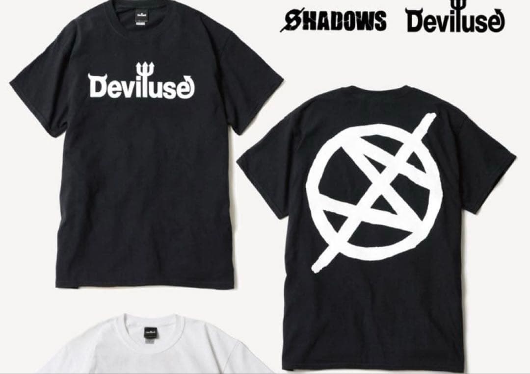 Deviluse ✖︎SHADOWS コラボTシャツ