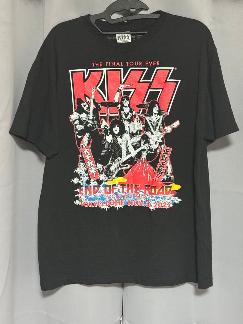 KISS 日本最終公演 東京ドーム 2022 Tシャツ L 正真正銘 大千秋楽