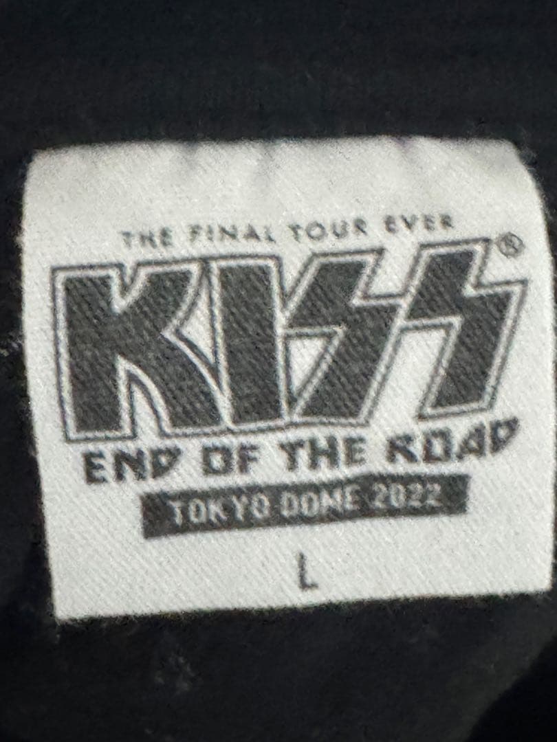 KISS 日本最終公演 東京ドーム 2022 Tシャツ L 正真正銘 大千秋楽