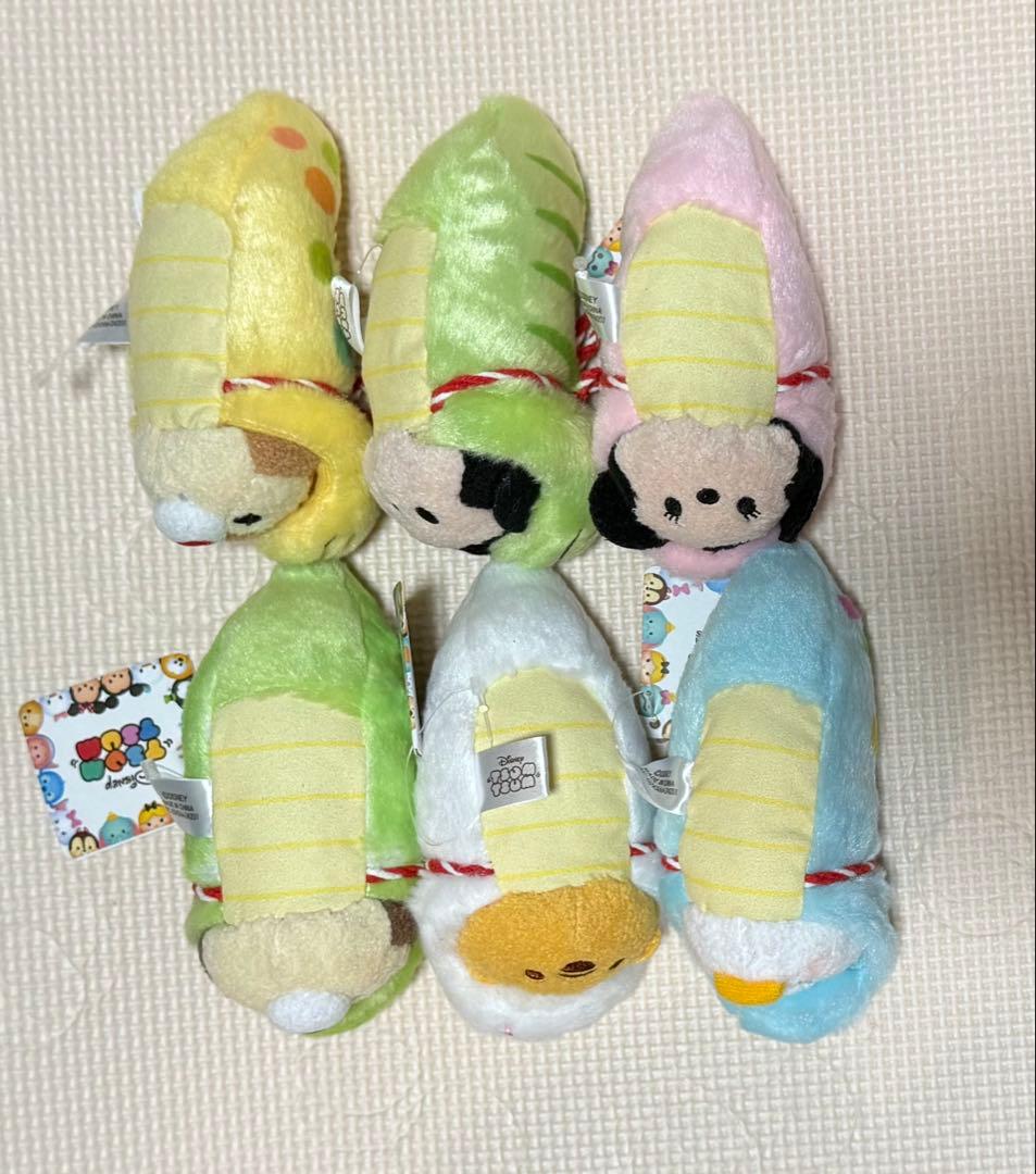 ツムツム　干支　巳年　ミッキーマウス　ミニー　ドナルド　プーさん　チップとデール