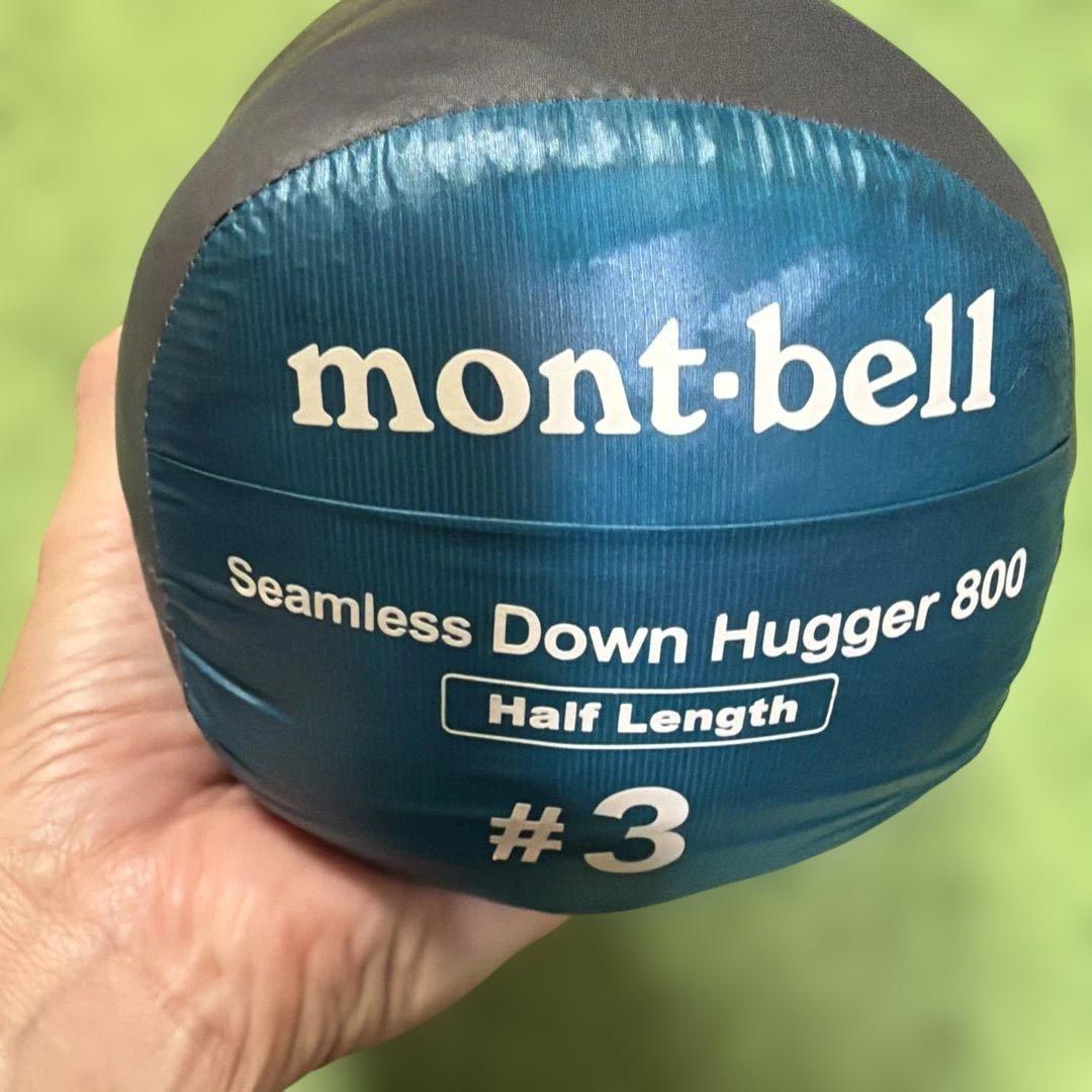 mont-bell シームレスダウンハガー800♯3ハーフレングス