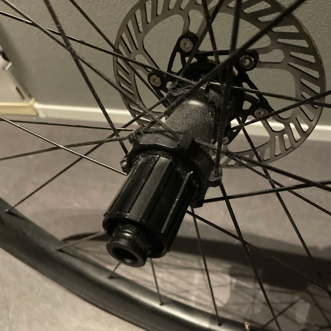 prime カーボンホイール　リム50mm クリンチャー　チューブレス