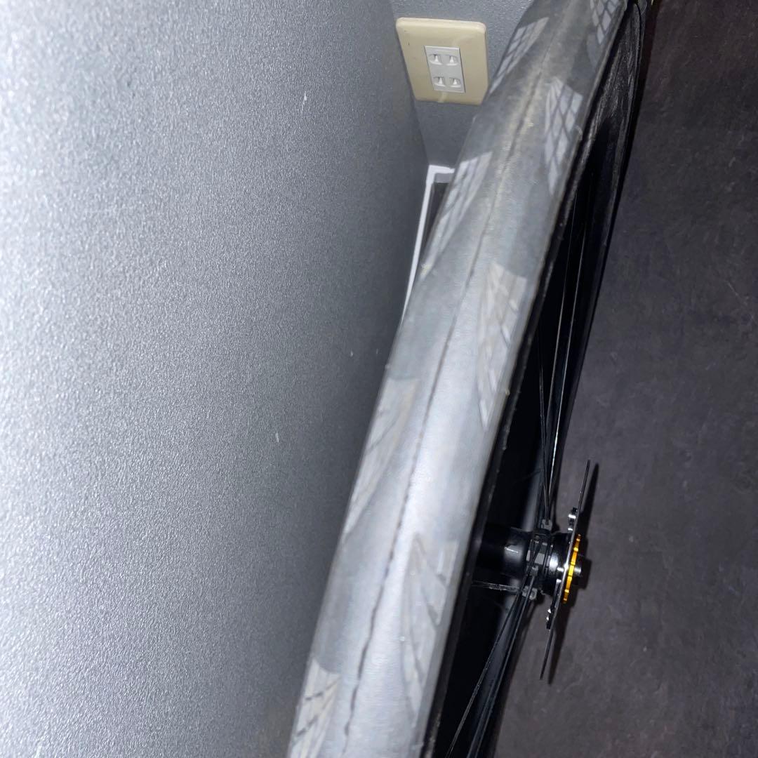 prime カーボンホイール　リム50mm クリンチャー　チューブレス