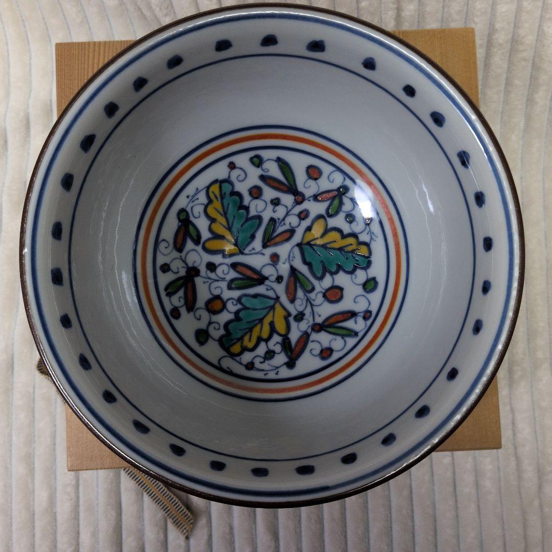 平安祥堂　手塚祥堂　紅毛菓子鉢　茶道具　菓子鉢　元箱　木箱