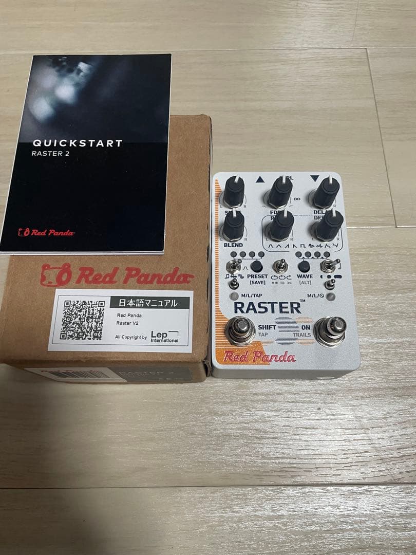 Red Panda Raster 2 エフェクター　ディレイ