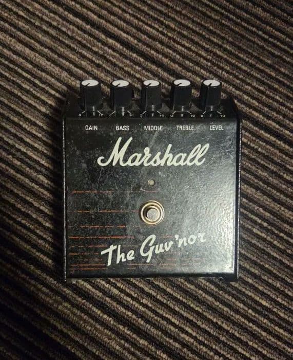 【18V昇圧】Marshall ガバナー Guv'nor モデファイ　送料込み