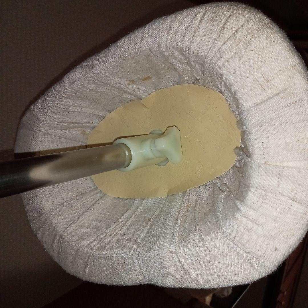 女性用リネン製トルソー 木製スタンド付き