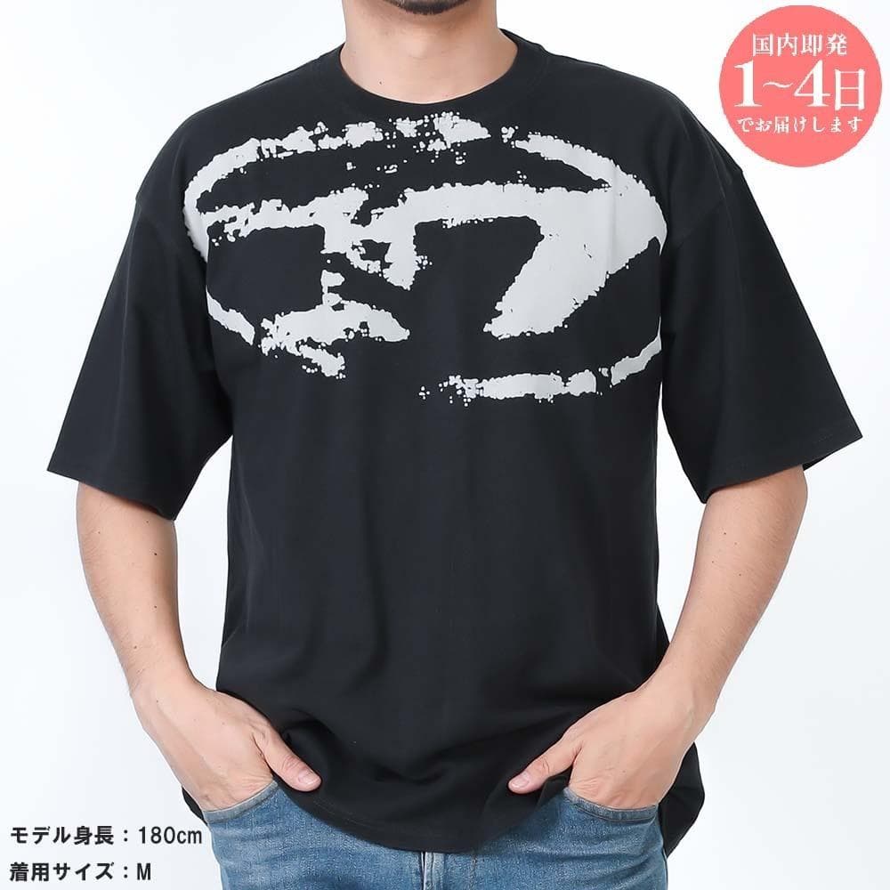 新品 DIESEL A13049 0DQAU 9XX Tシャツ S