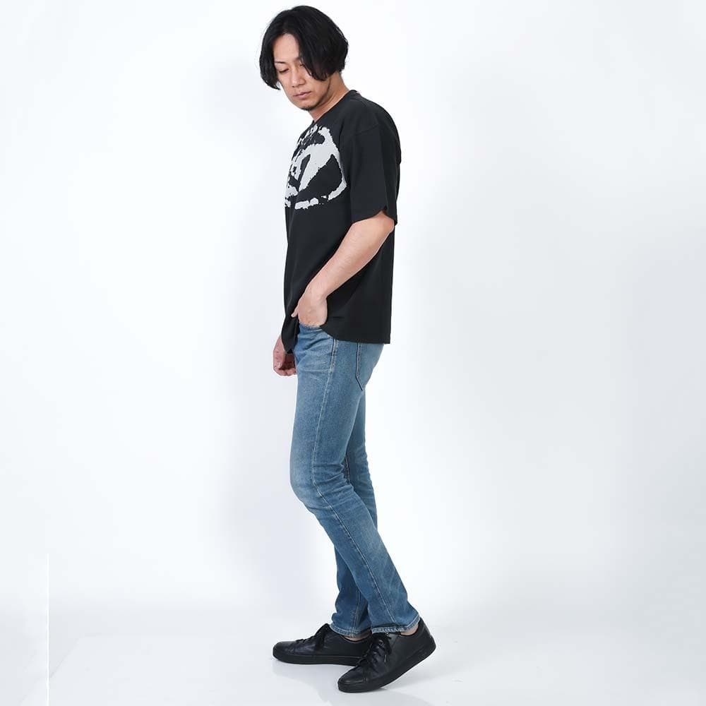 新品 DIESEL A13049 0DQAU 9XX Tシャツ S