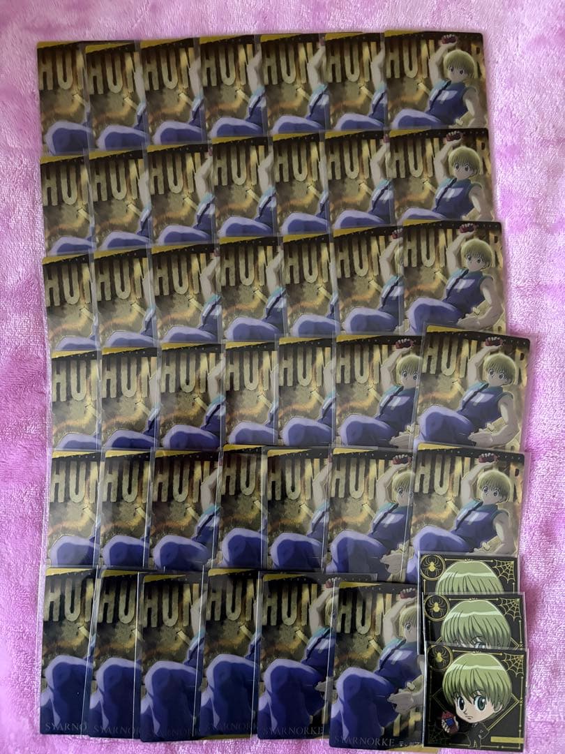 ハンターハンター シャルナーク 缶バッジ アクスタ まとめ売り