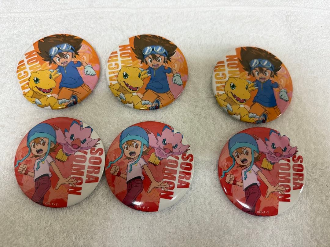 デジモン　缶バッジ　まとめ売り③