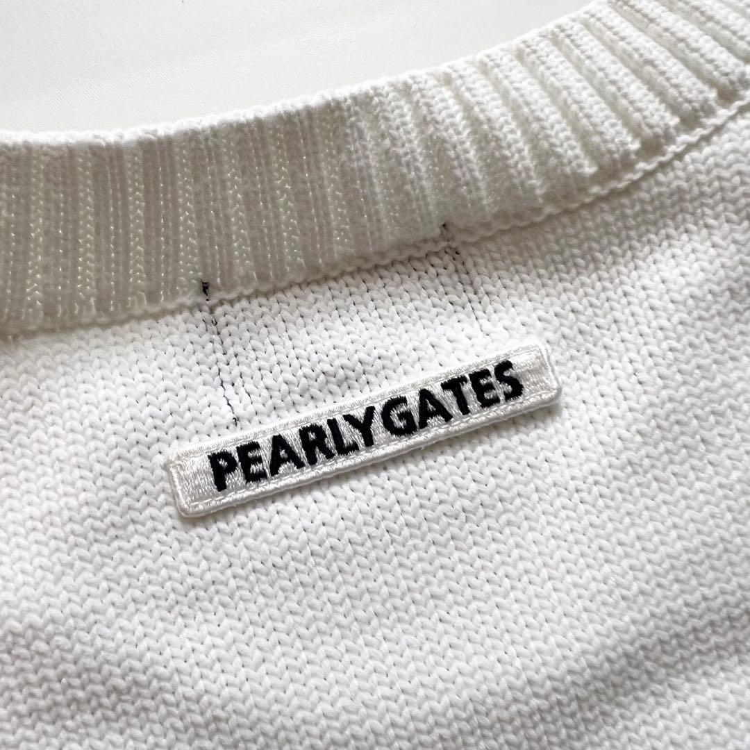 Pearly gates パーリーゲイツ　ラビット　ニット　セーター　うさぎ　白