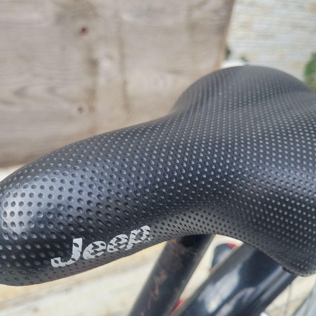 埼玉県新座市 ジープ子供用自転車 18インチ赤 幼児 子供 キッズ 補助凛 赤