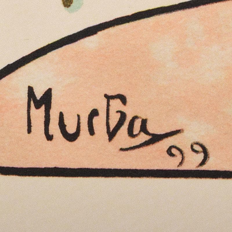 アルフォンス・ミュシャ　シャンパンホワイトスター　189/300　VR8694B