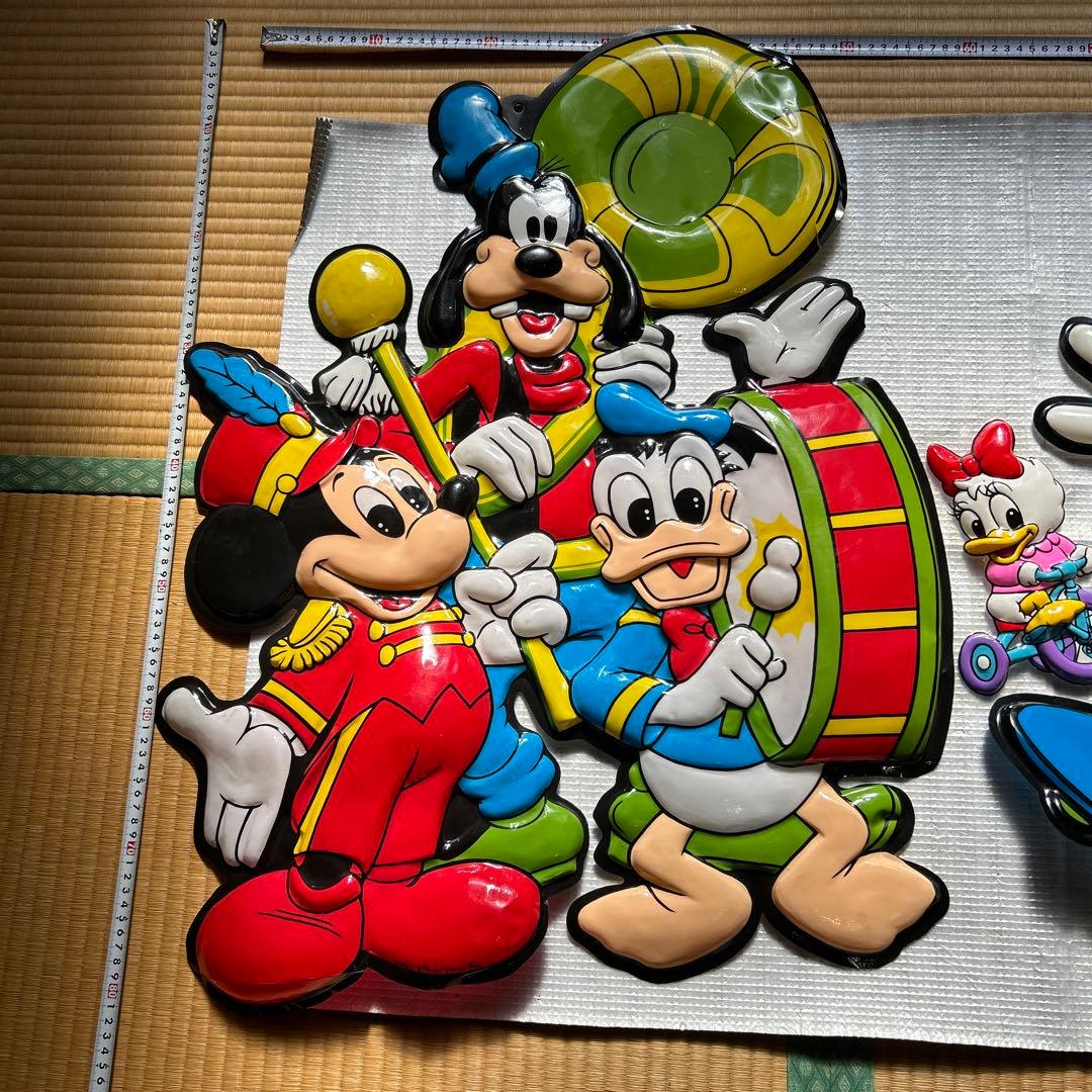 ディズニー　壁飾り　昭和レトロ　ミッキーマウス