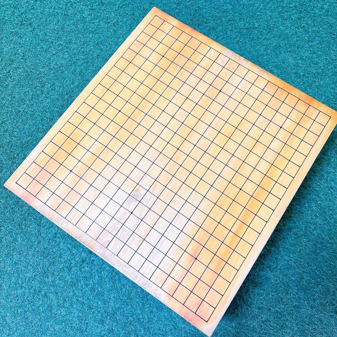 K1本榧　天地柾目　囲碁盤　4寸　11.7mm ボードゲーム　桐箱付き