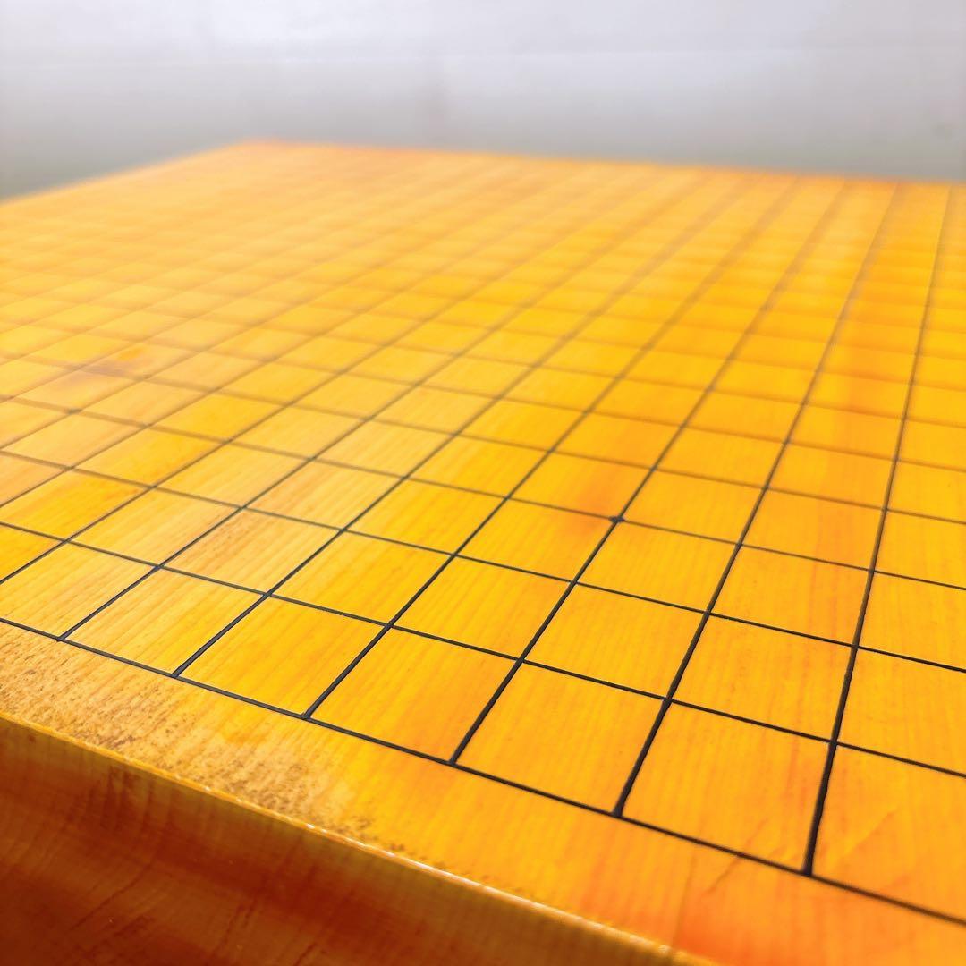 K1本榧　天地柾目　囲碁盤　4寸　11.7mm ボードゲーム　桐箱付き