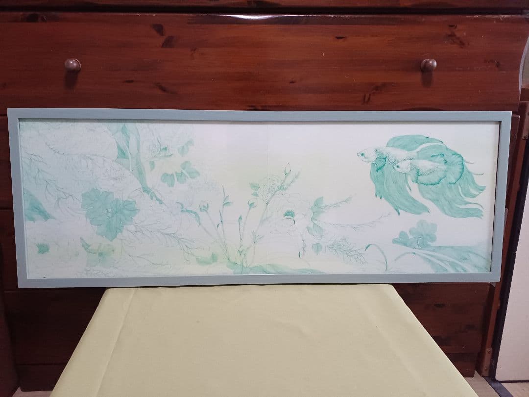 作者不明　「ネオタキシード」(仮題)　　肉筆ペン画　細密画　ヒグチユウコ彷彿