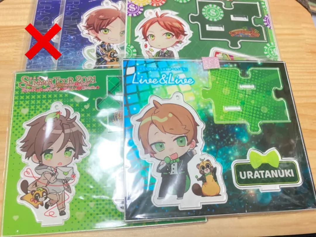 浦島坂田船 うらたぬき 缶バッジ アクキー アクスタ