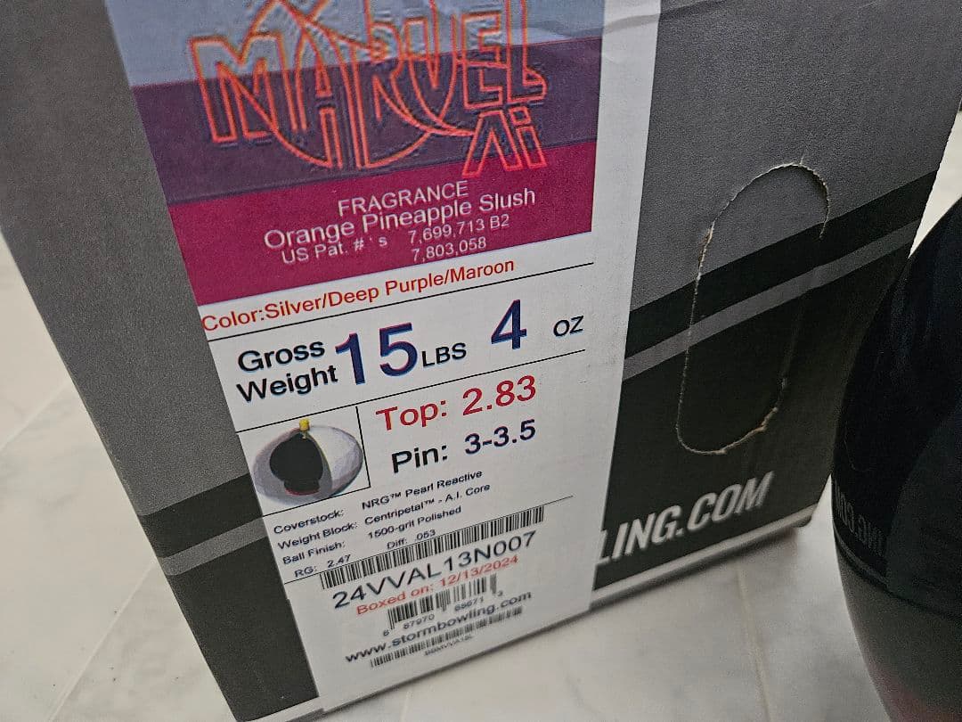 ハイスポーツ社 ストーム MARVEL Pearl A.I.15ポンド