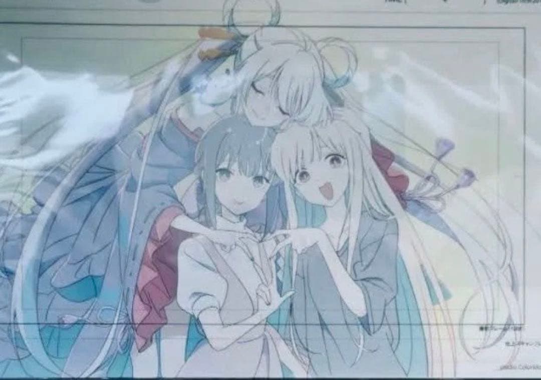 アニメイト限定グッズ 超かぐや姫 未開封品　アクリルパネルイラスト一致おまけ付き