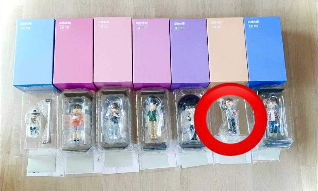 BTS 防弾少年団　花様年華　ART TOY フィギア　トレカ付き
