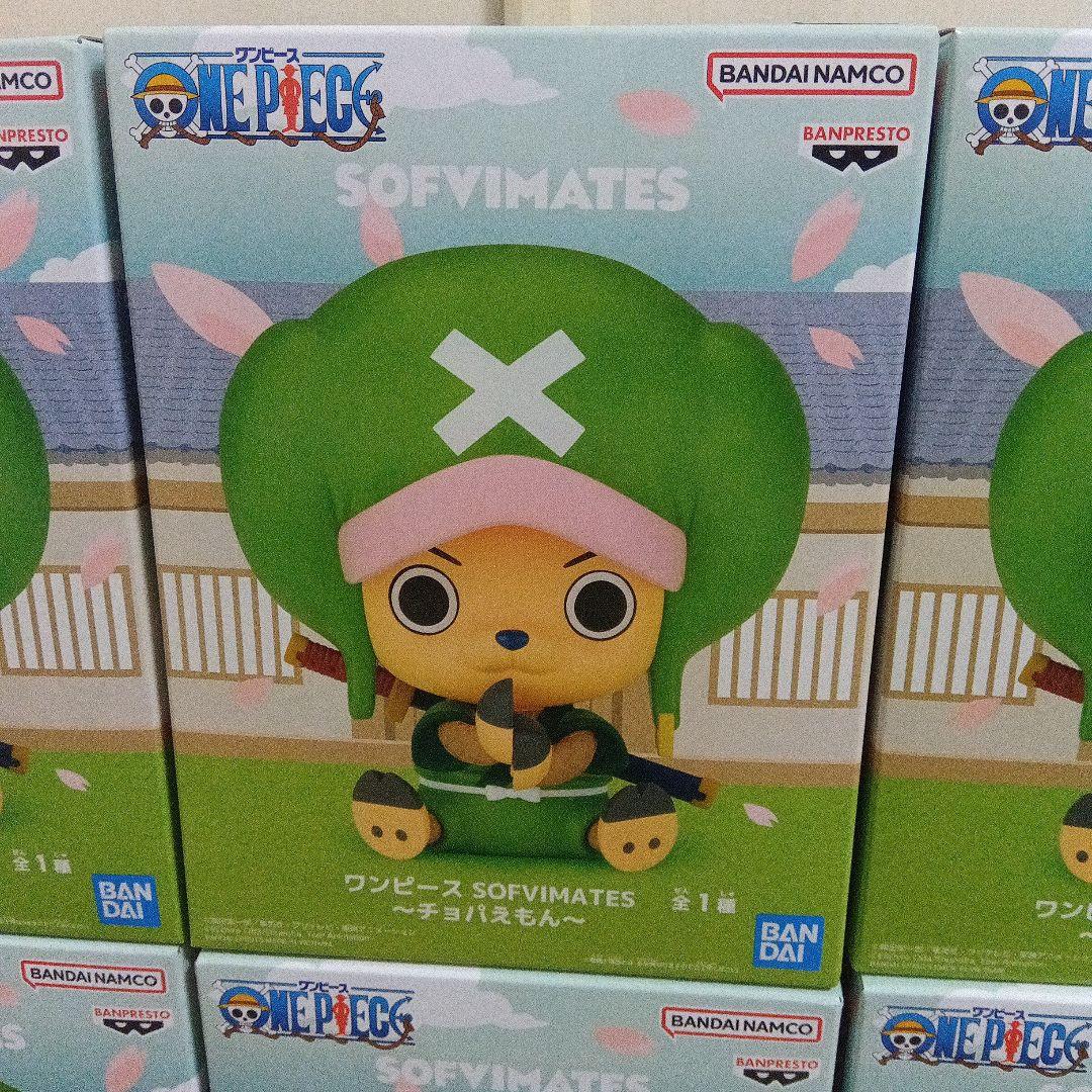 ワンピース　チョパえもん　チョッパー　SOFVIMATES ソフビ　9点セット