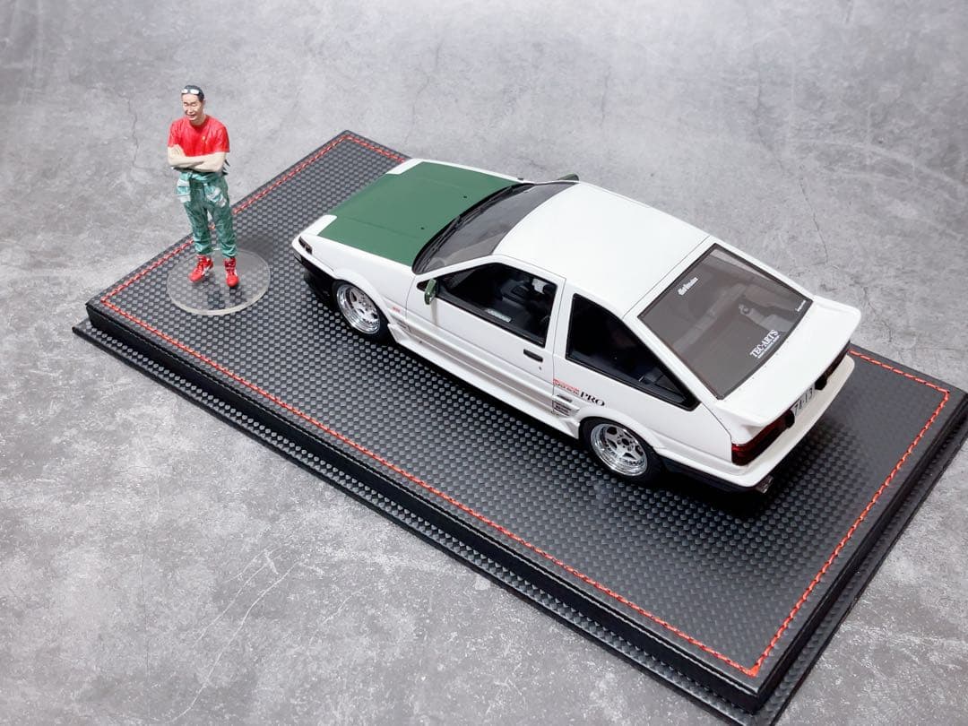 イグニッションモデル 1/18 トヨタ AE86 土屋圭市