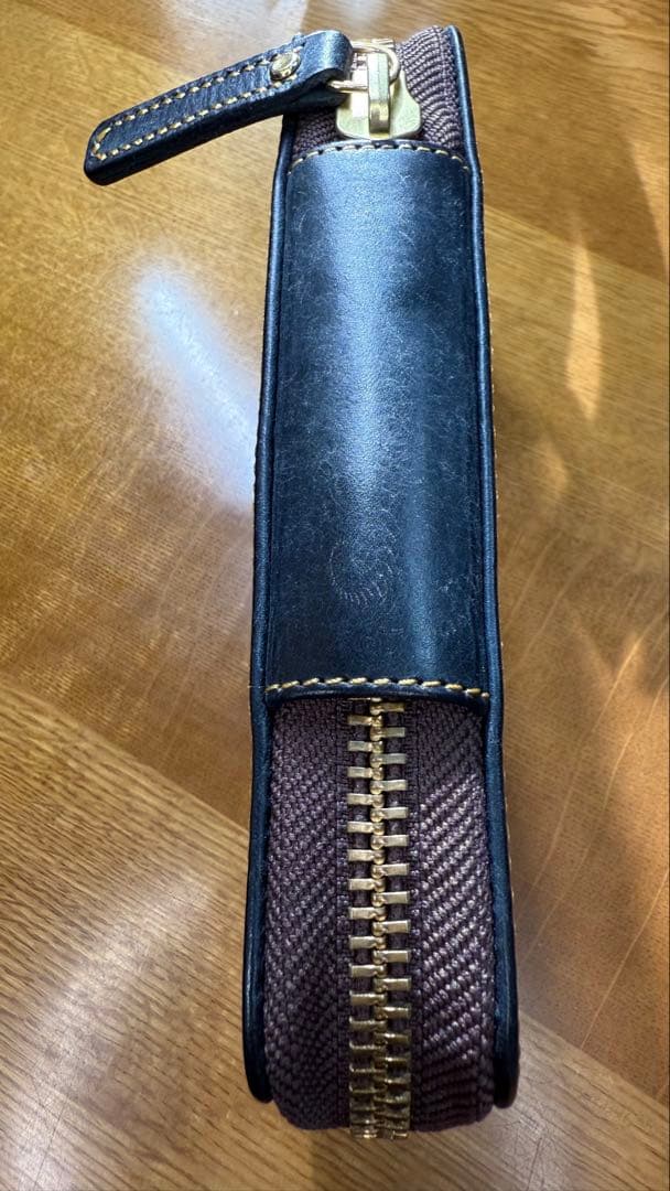 Bahagia＆Craft 10本差しペンケース プエブロネイビー