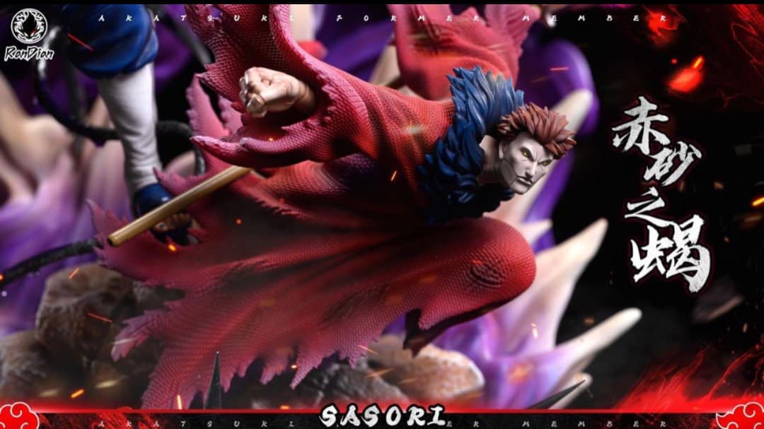 NARUTO -ナルト- 暁組織 赤砂のサソリVer.ガレージキット フィギュア