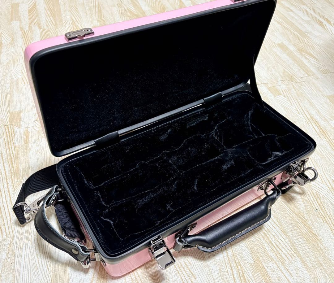 【値下げ】MARCATTO パステルピンク Bbクラリネットケースリュックタイプ