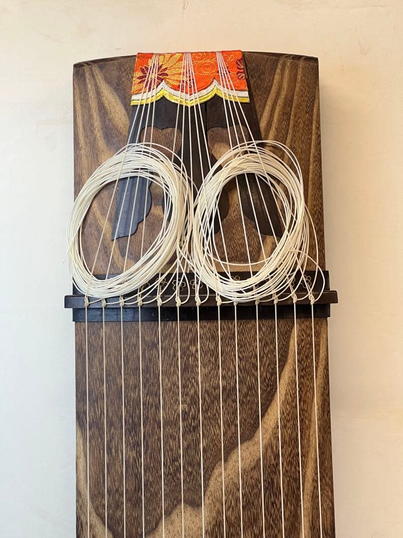 ［珍品］古琴 極上琴柱 白象 送料込み